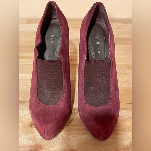 BCBGENERATION BG-Priyah Burgundy Heels - Picture 1 of 8
